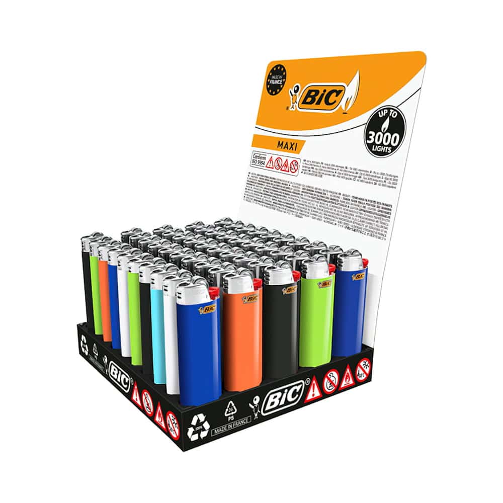 BIC Maxi J26 Aanstekers Display (50 stuks)