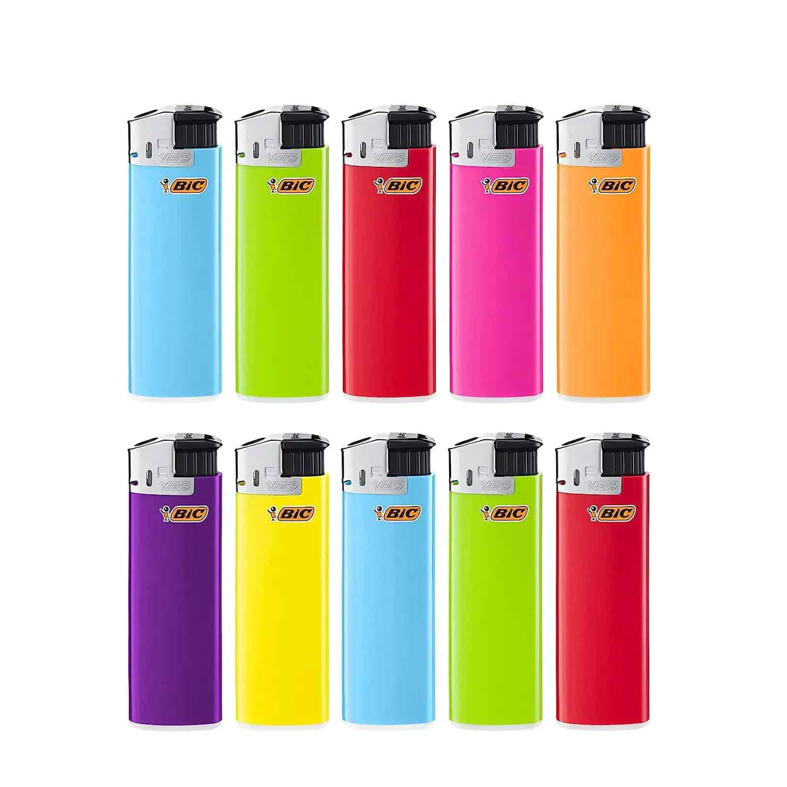 BIC Maxi J38 Electronic aanstekers (12 stuks - willekeurige kleuren)