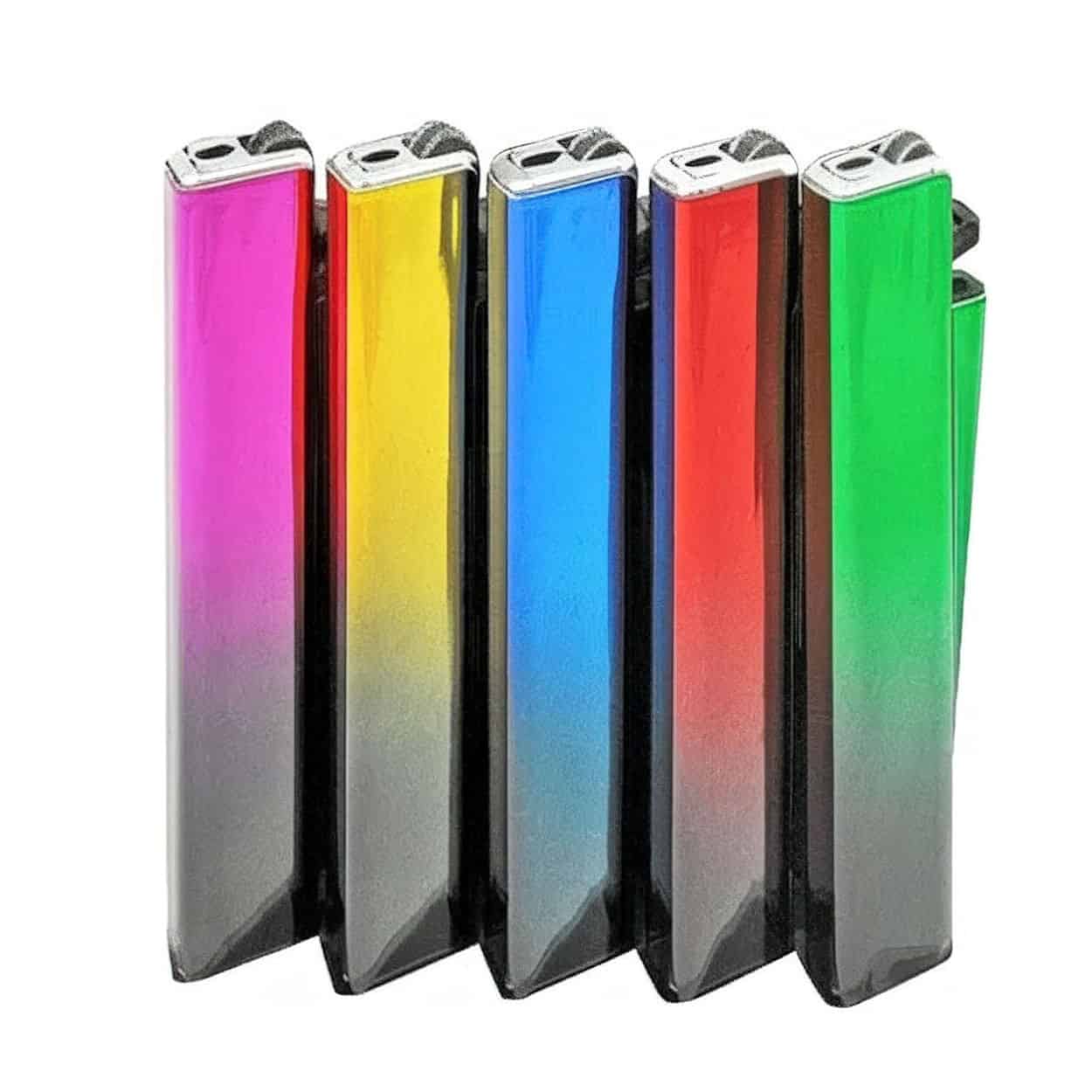 Fox® Metalen Navulbare Vuursteen Aanstekers (Cadeauset van 5 stuks)