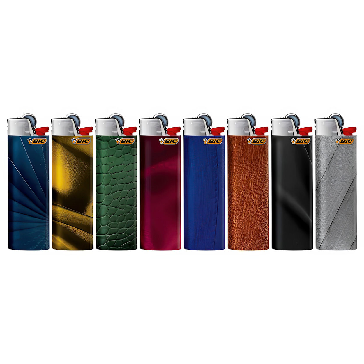 BIC Maxi J26 Vuursteen Aansteker Texture - willekeurig - 10 stuks