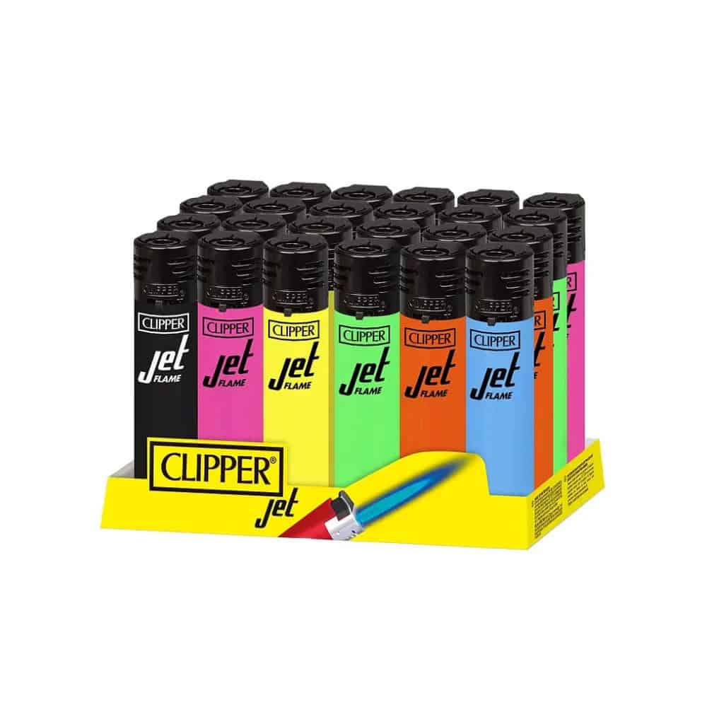 Clipper CKJ11 Jet Flame Shiny Colors Display (24 stuks)